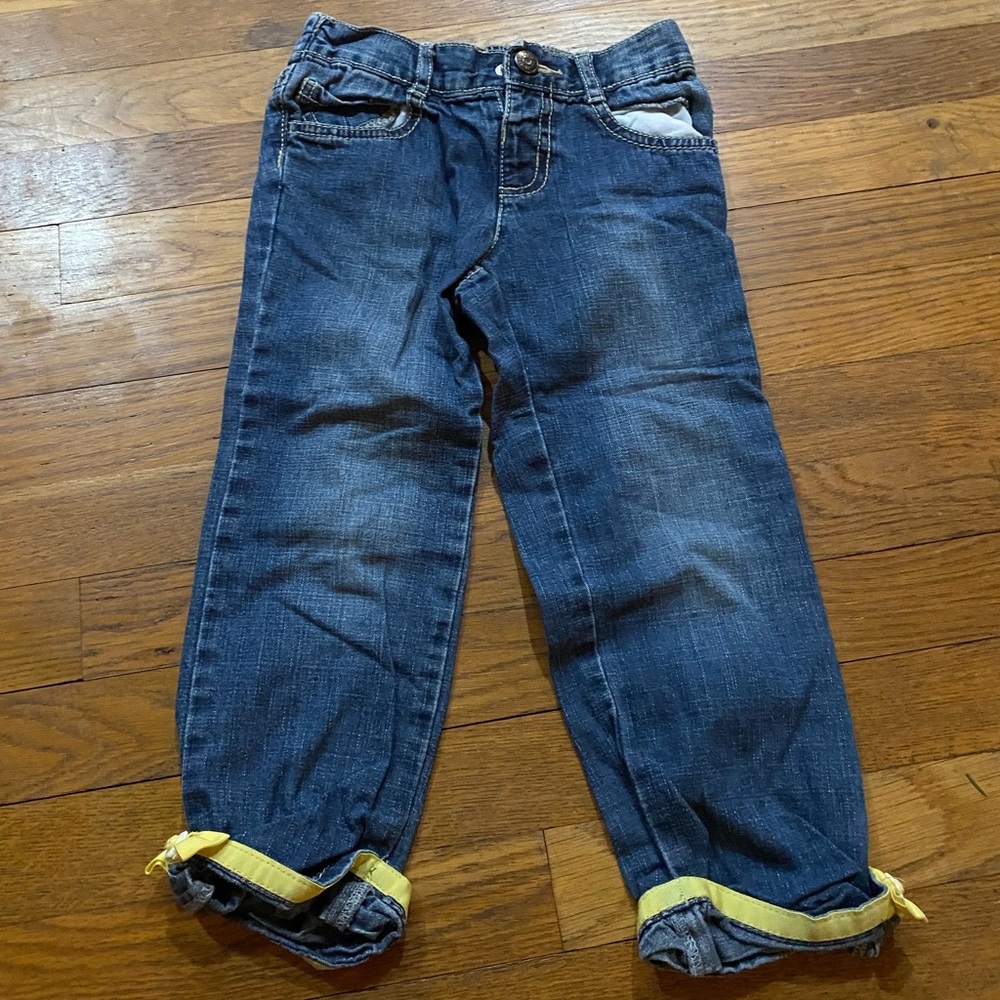 Gymboree girls jeans - size 4t - Picture 3 of 5